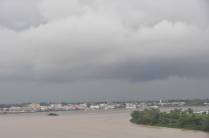 Primeira visão de Paramaribo, no Suriname